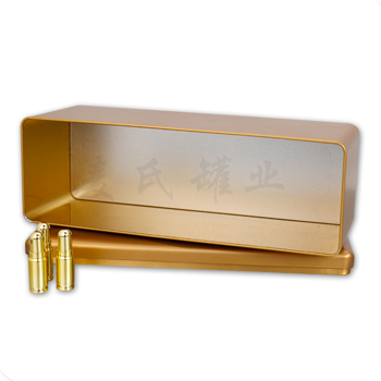 冬虫草马口铁盒包装设计,蛹虫草含片铁盒礼盒