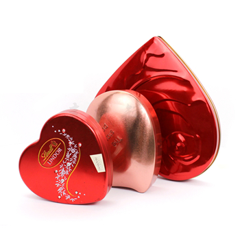 心形巧克力礼品铁皮盒
