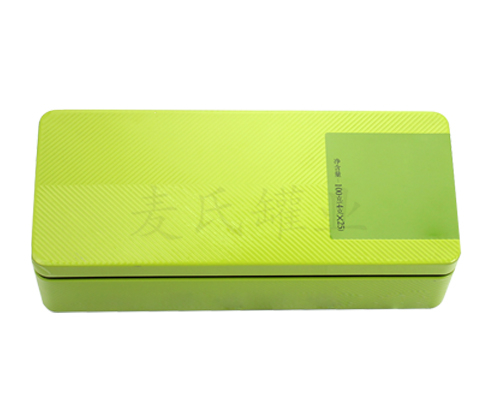 长方形竹叶青茶绿茶铁盒