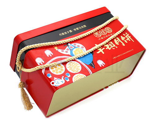 春节年货手提马口铁盒