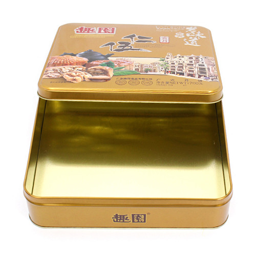 广式月饼铁盒,四个装月饼铁盒制作,马口铁月饼盒