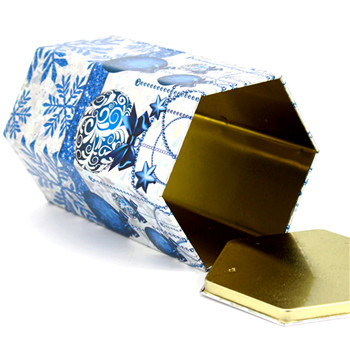 六角形创意茶叶铁罐_茶叶包装马口铁盒包装厂家定制